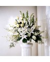 Light In Your Honor Funeral Basket Light In Your Honor Funeral Basket